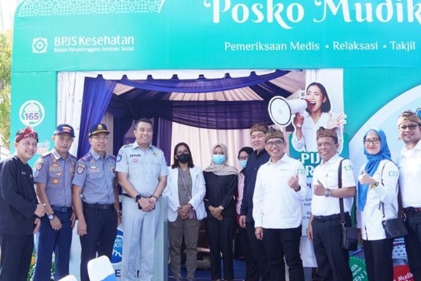 Posko Mudik BPJS Kesehatan 2025 Bantu Jaga Kondisi Tubuh Pemudik
